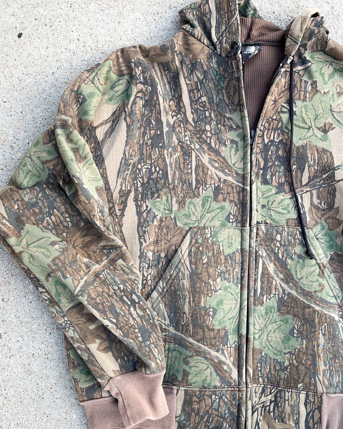 Camo Full Zip Hoody by Ace Sports (XL)