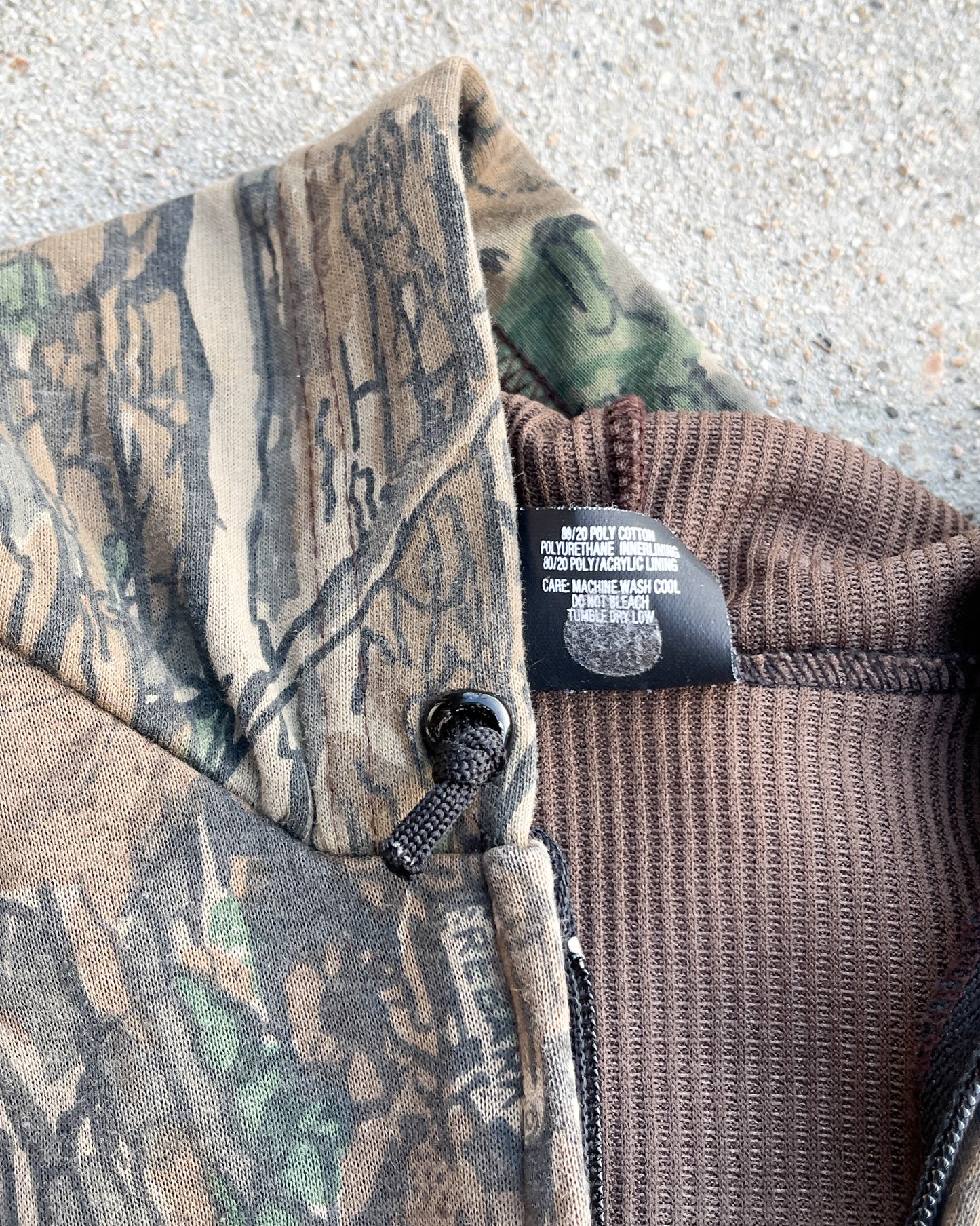Camo Full Zip Hoody by Ace Sports (XL)