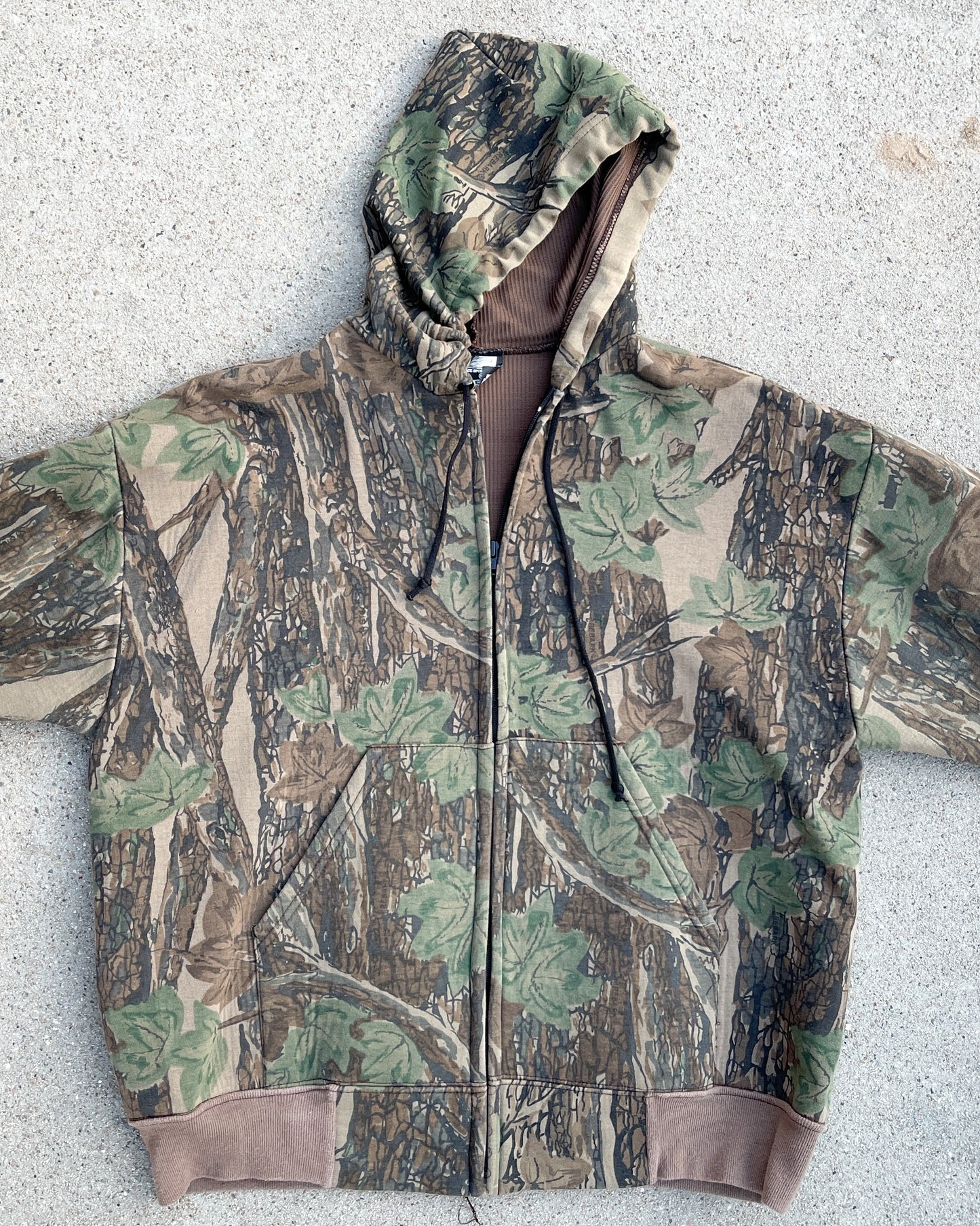 Camo Full Zip Hoody by Ace Sports (XL)