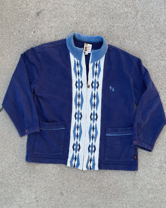 JNCO Full Zip Chess Sweater (L)