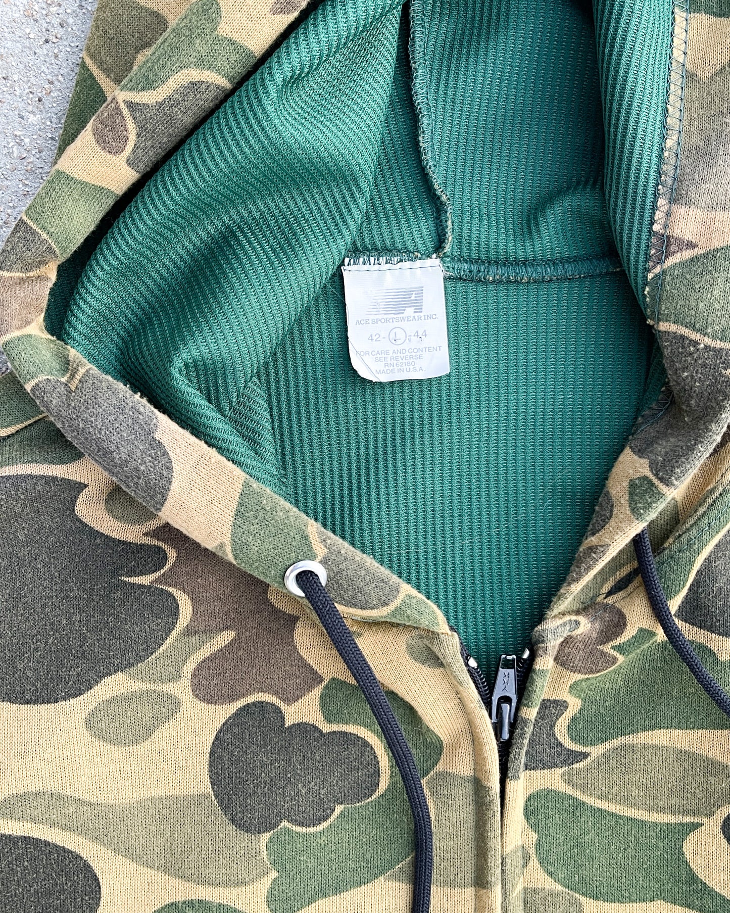 Camo Hoody by Ace Sportswear (L)