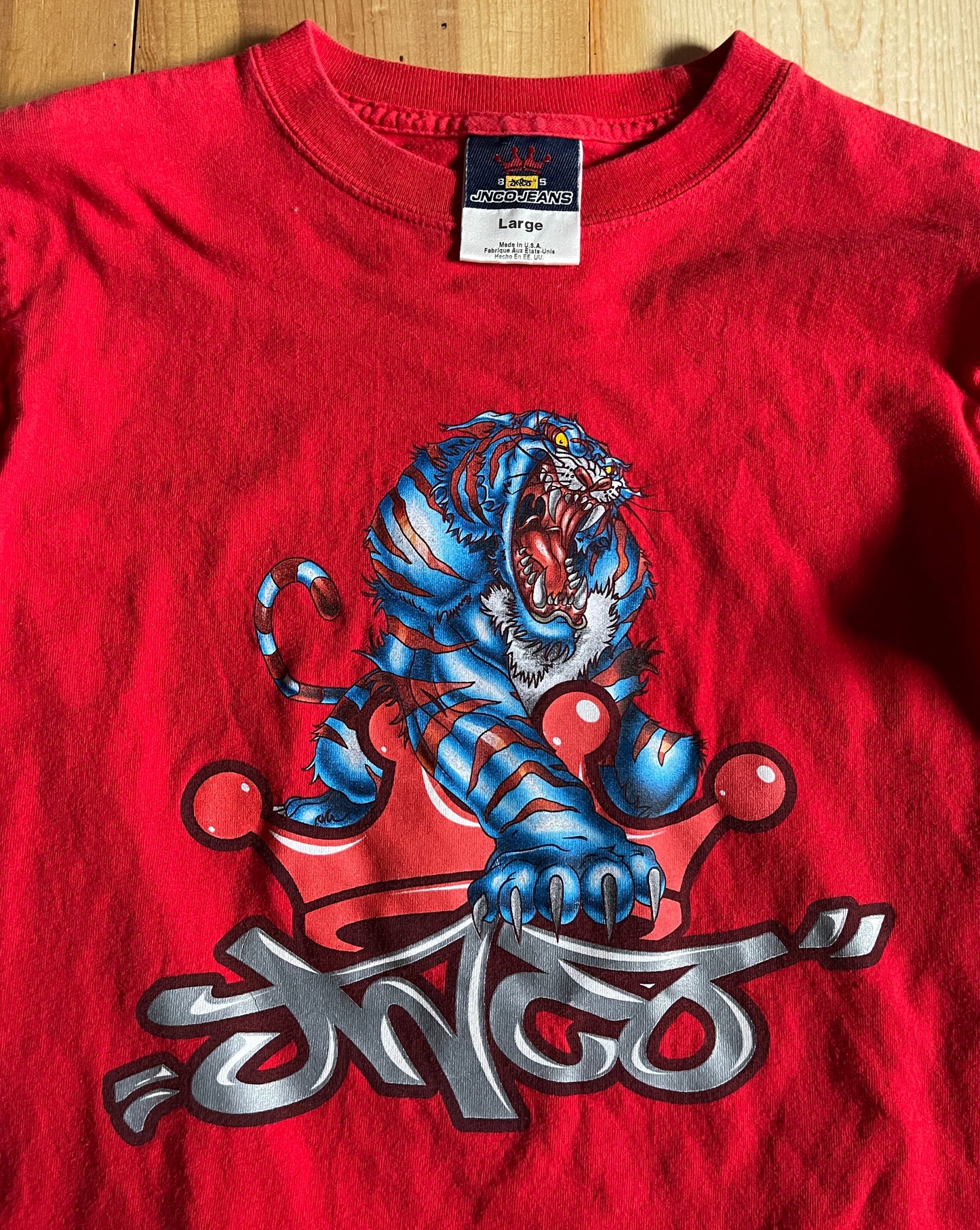 JNCO Tiger LS Shirt (L)